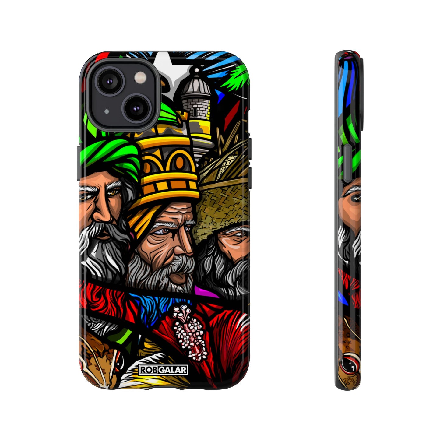 TRES SANTOS REYES Phone Cases