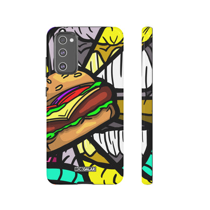 BITE MY BURGER Phone Cases