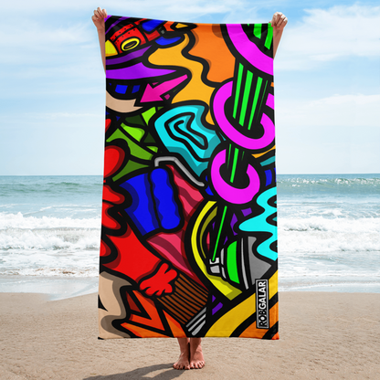 SPACE MATERIALS Beach Blanket/Towel