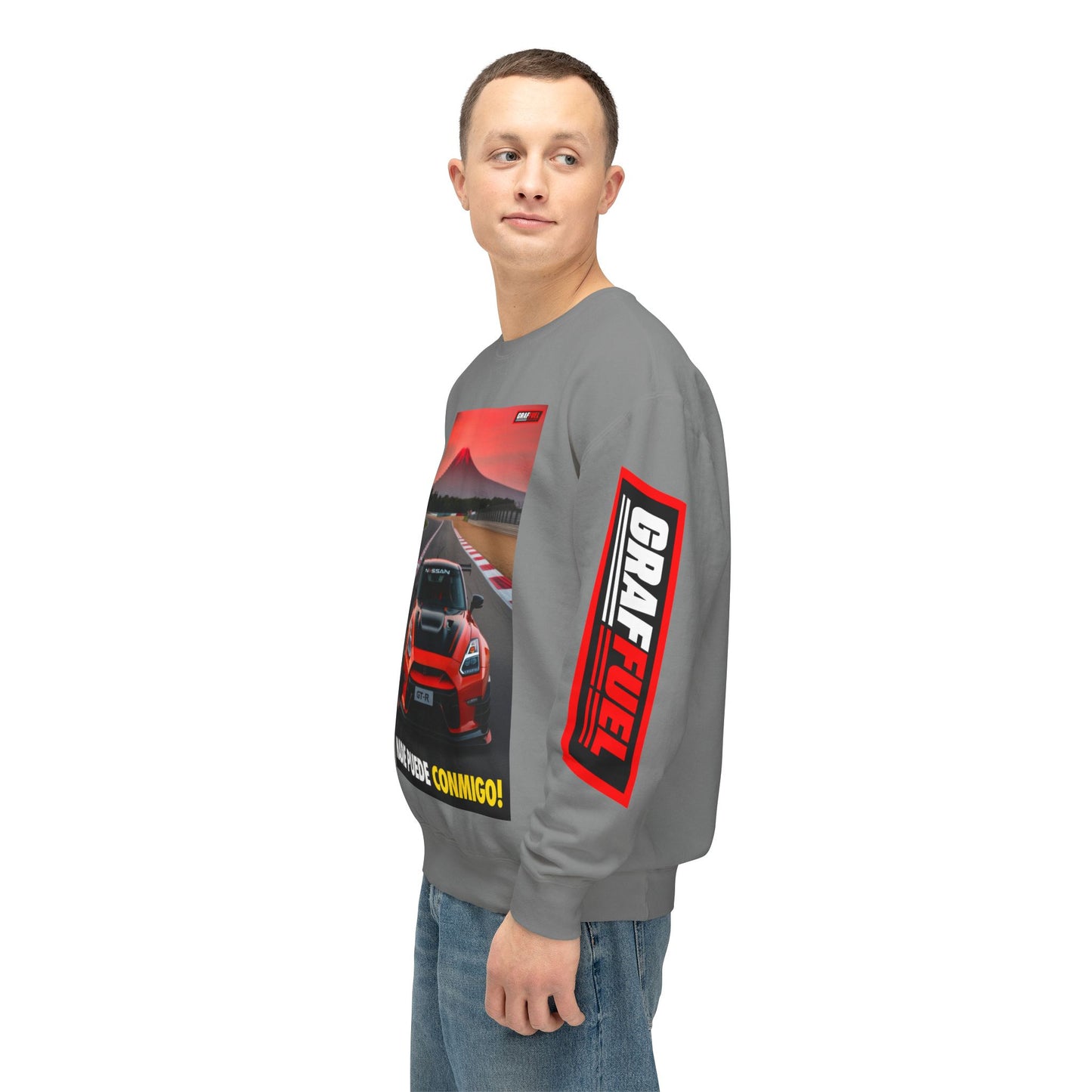 NADIE PUEDE CONMIGO GT-R Crewneck Sweatshirt