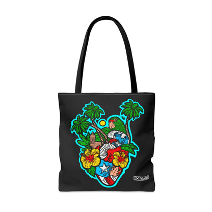 CORAZÓN BORICUA Tote Bag