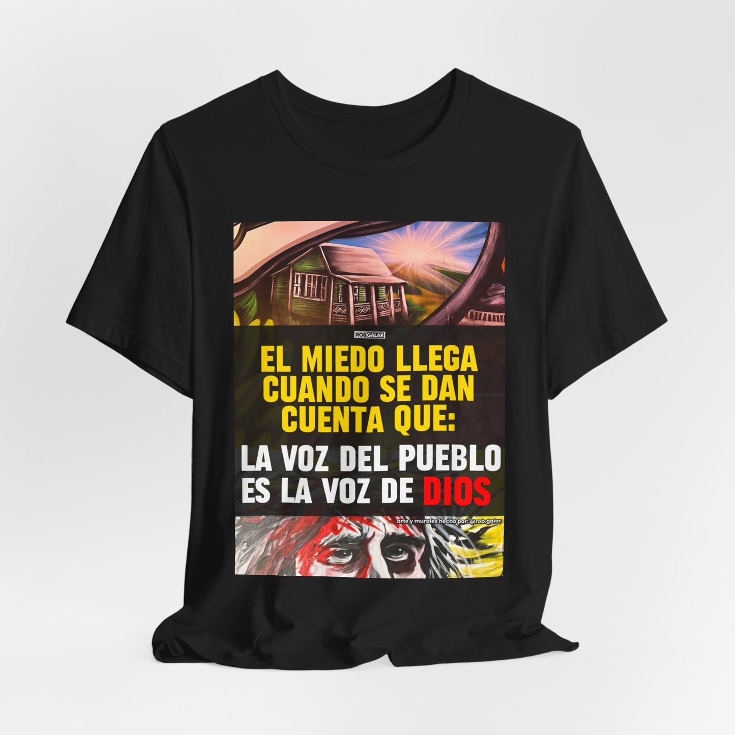 CON DIOS EL MIEDO ES REAL Shirt