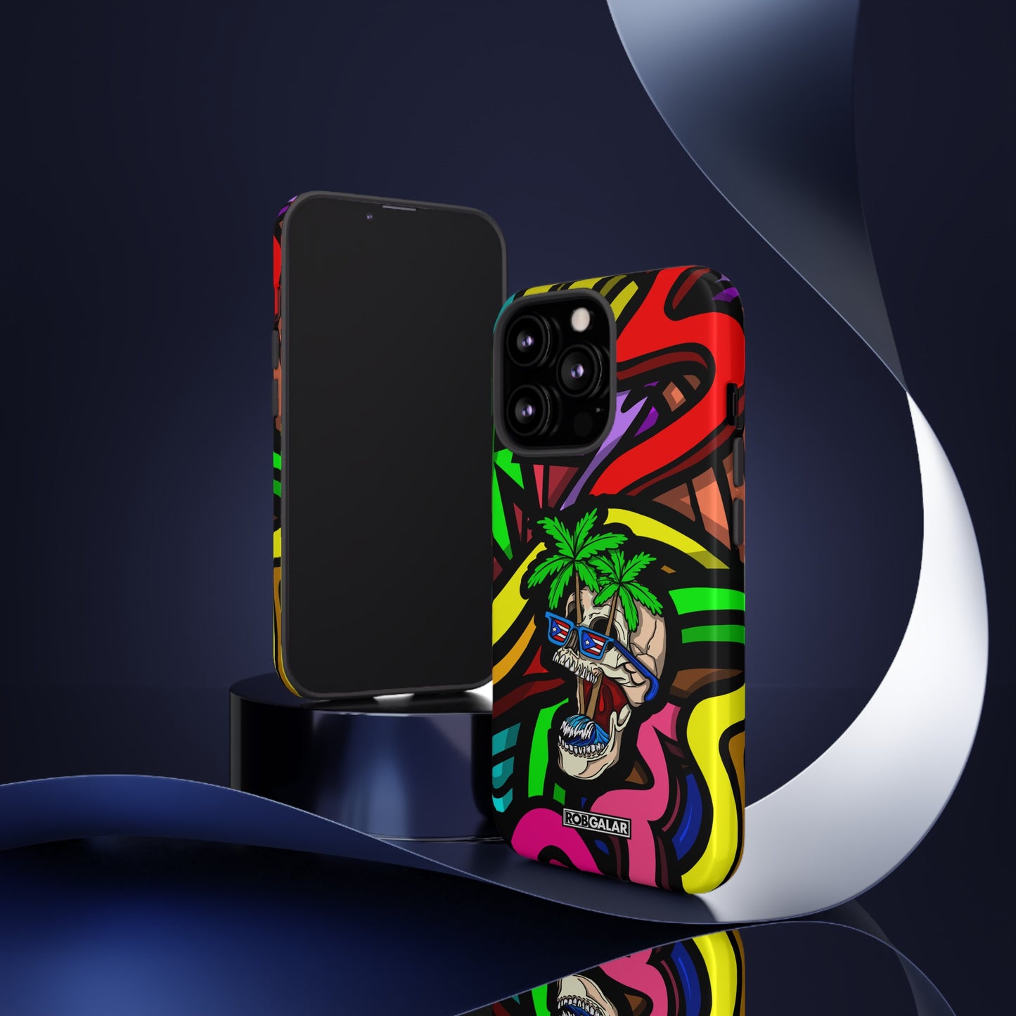 TROPI-SKELETON Phone Cases