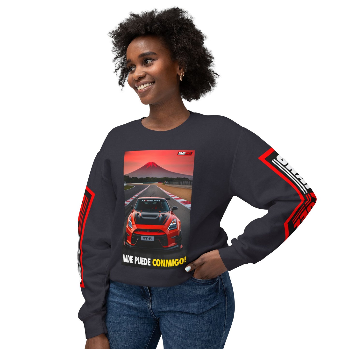 NADIE PUEDE CONMIGO GT-R Crewneck Sweatshirt