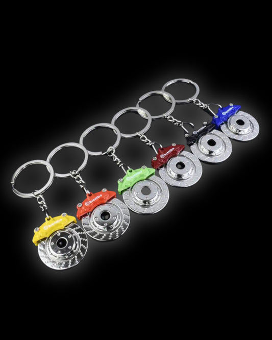 Brake Disk Keychain