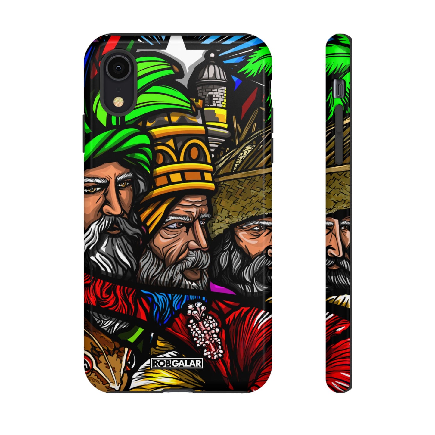 TRES SANTOS REYES Phone Cases