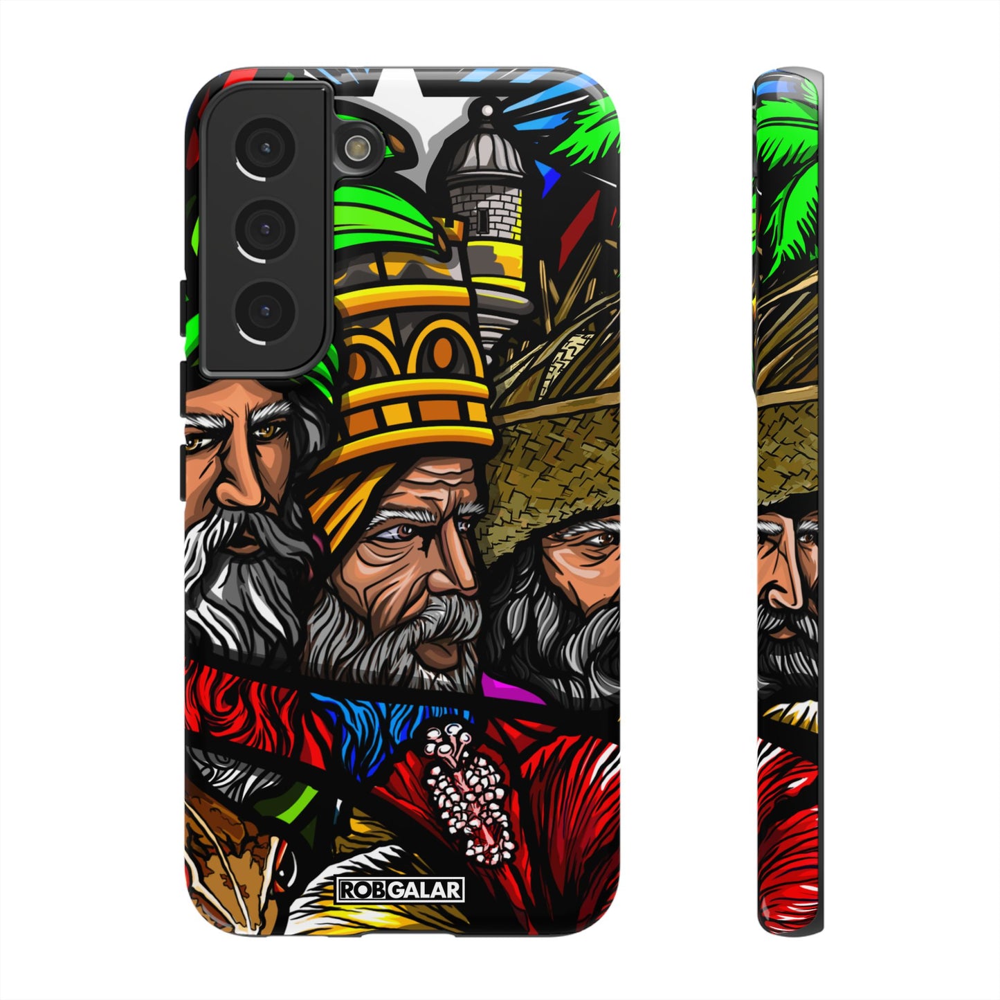 TRES SANTOS REYES Phone Cases