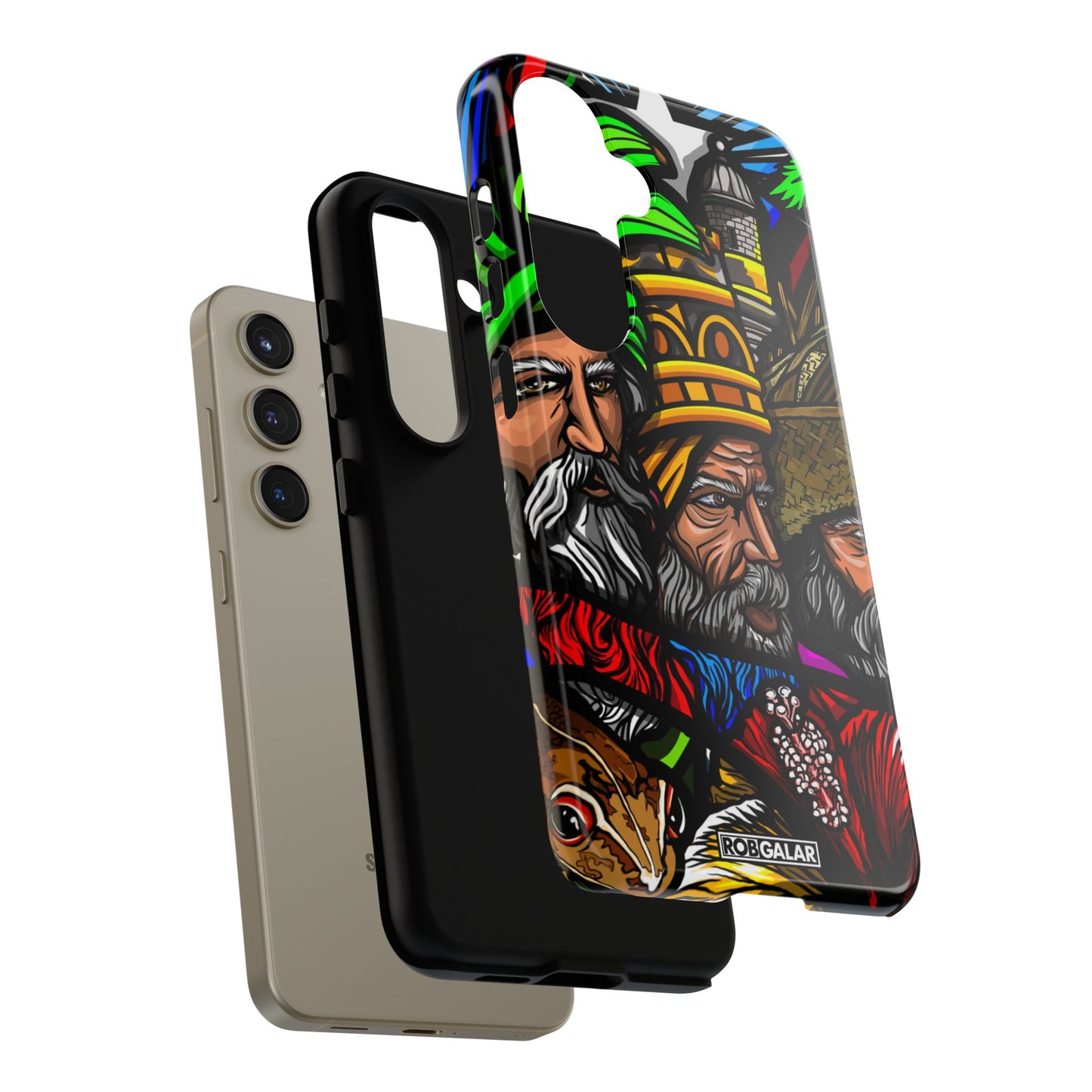 TRES SANTOS REYES Phone Cases