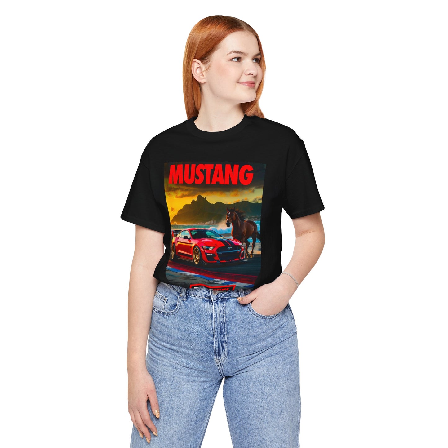 MUSTANG RED HORSE Shirt