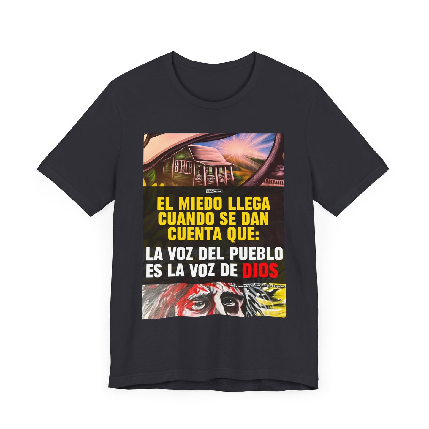 CON DIOS EL MIEDO ES REAL Shirt