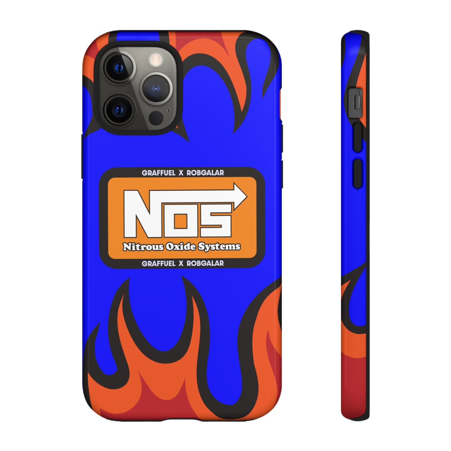 NOS FLAMES GRAFFUEL Phone Cases