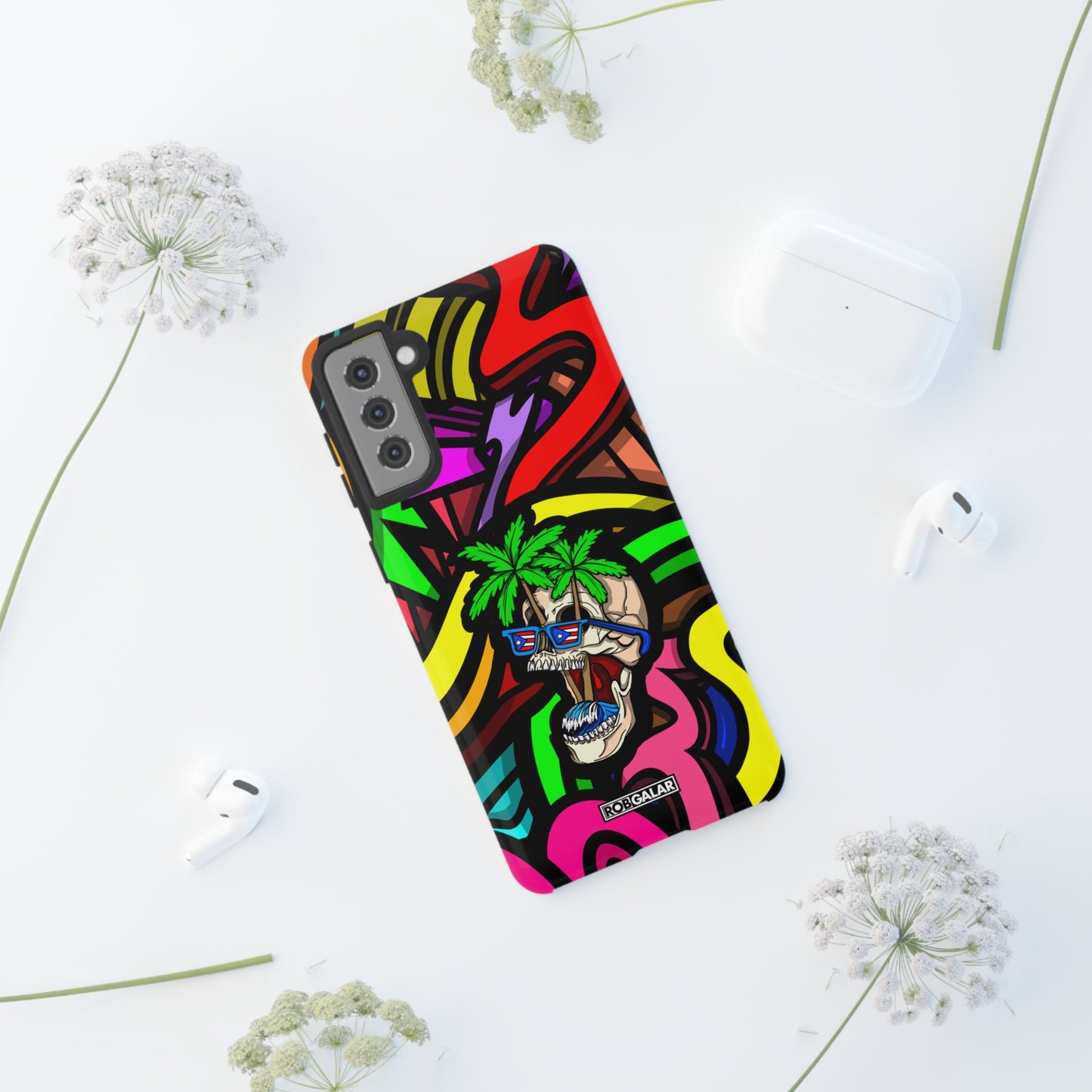 TROPI-SKELETON Phone Cases