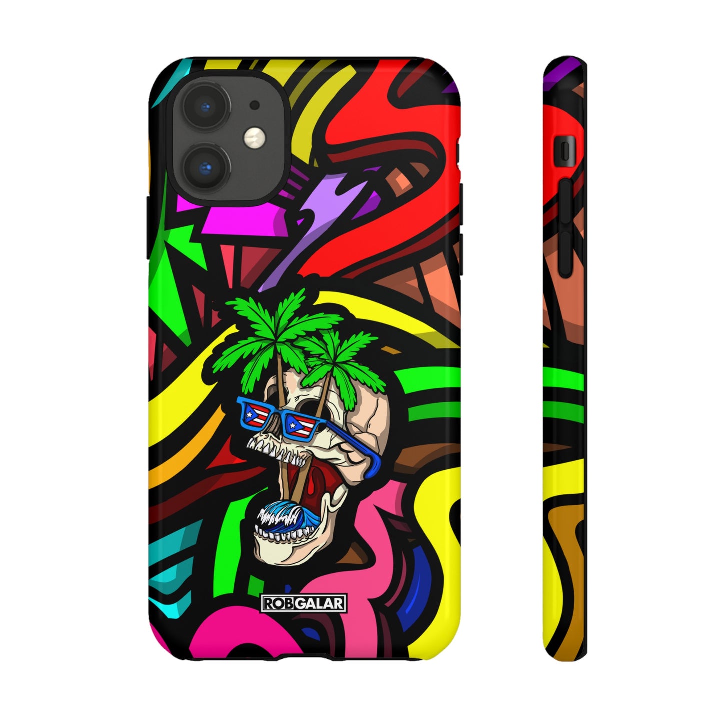 TROPI-SKELETON Phone Cases