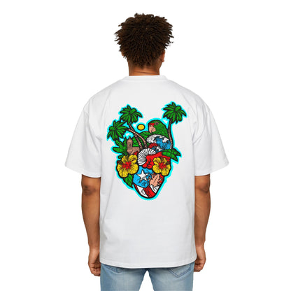 CORAZON BORICUA Oversized Tee