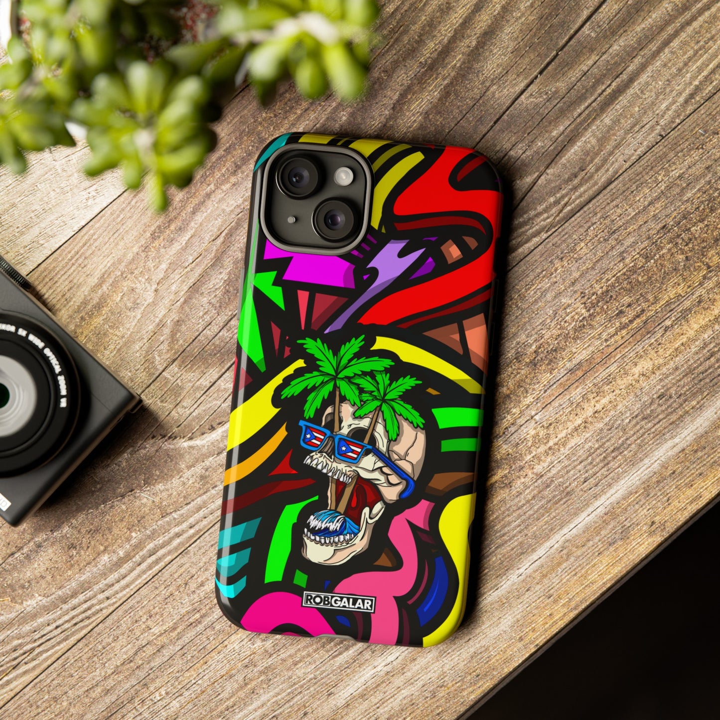 TROPI-SKELETON Phone Cases