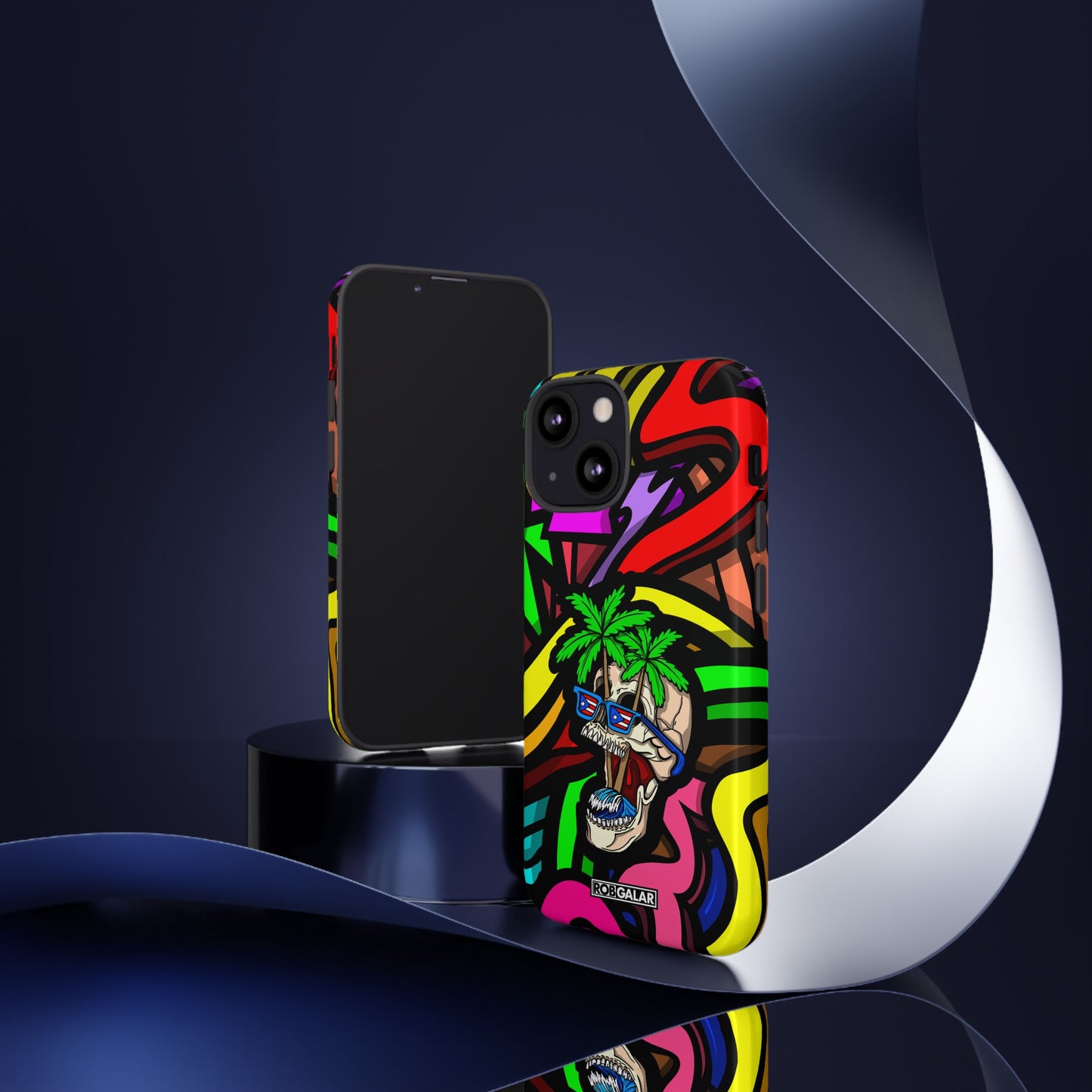 TROPI-SKELETON Phone Cases