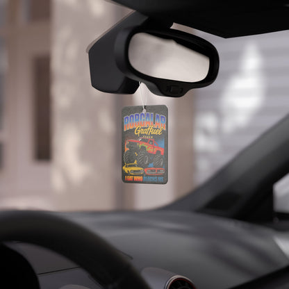 I EAT WHO BLOCKS ME Car Air Freshener