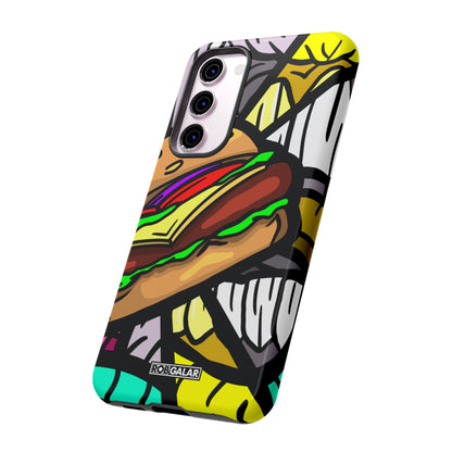 BITE MY BURGER Phone Cases