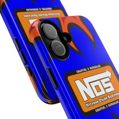 NOS FLAMES GRAFFUEL Phone Cases