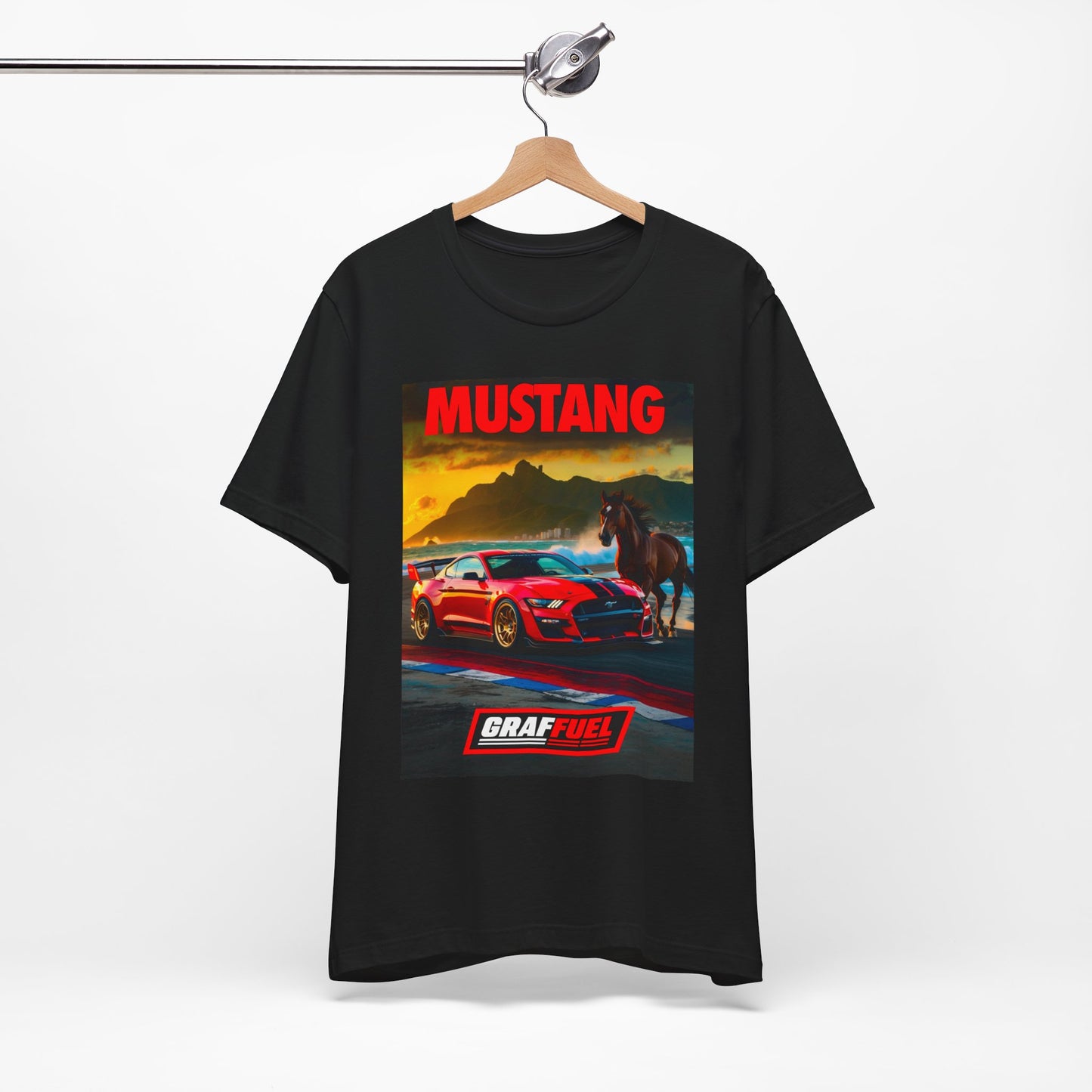 MUSTANG RED HORSE Shirt