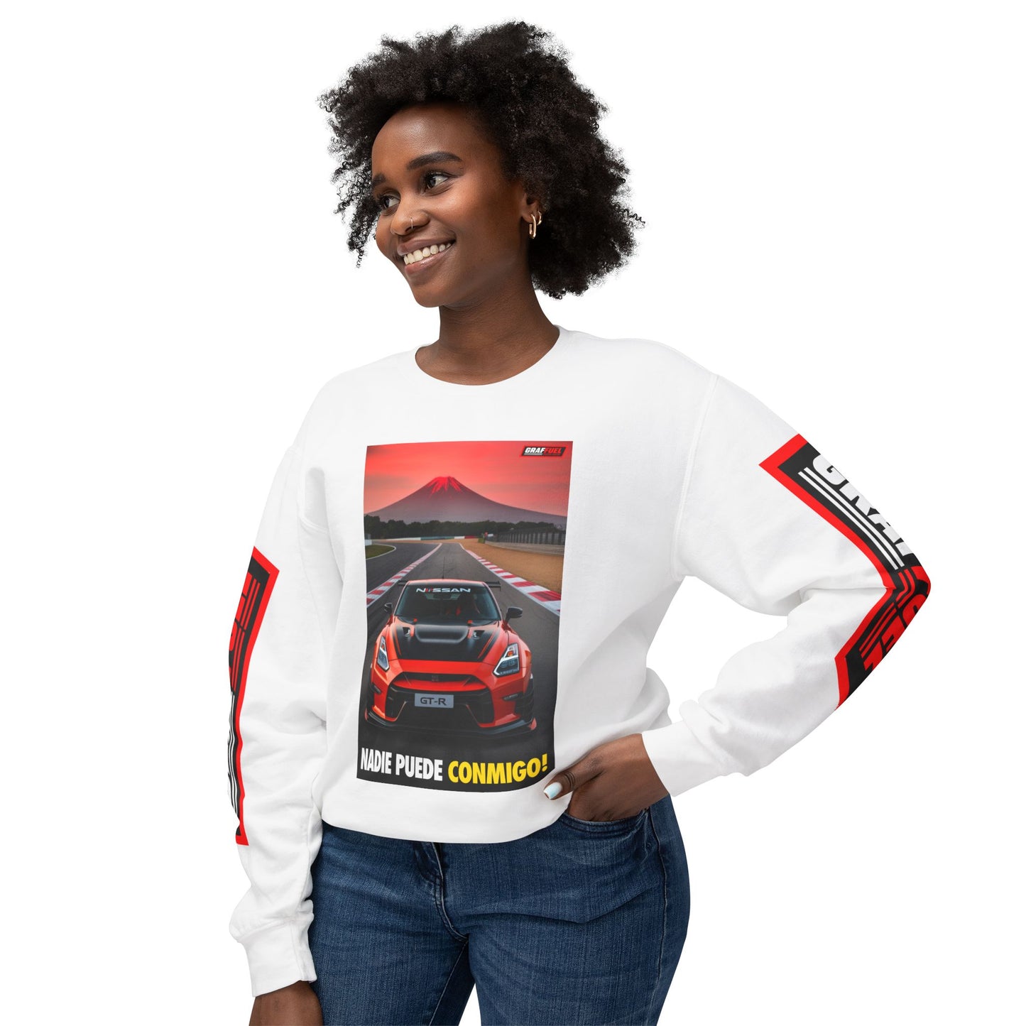 NADIE PUEDE CONMIGO GT-R Crewneck Sweatshirt