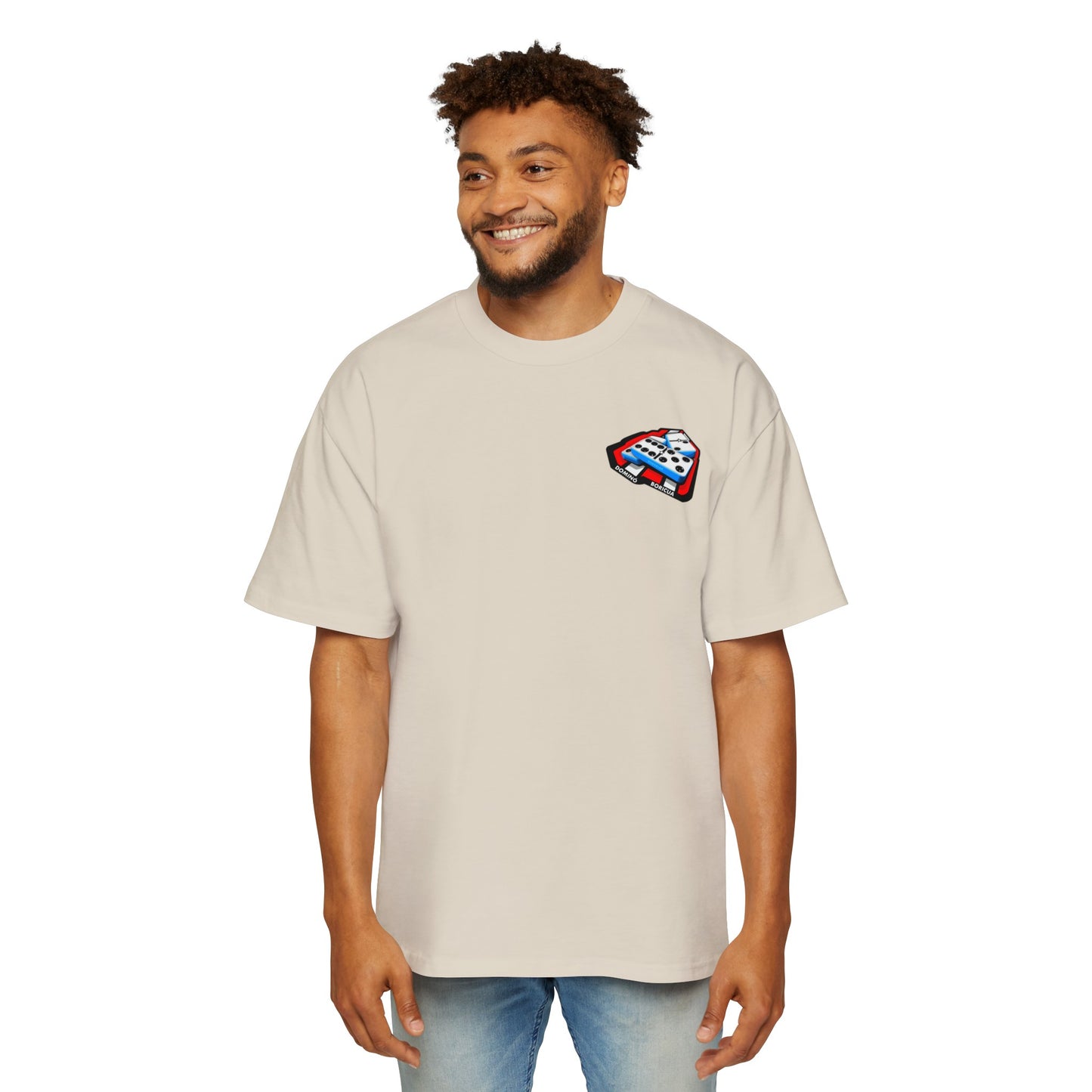 DOMINÓ BORICUA Oversize Tee