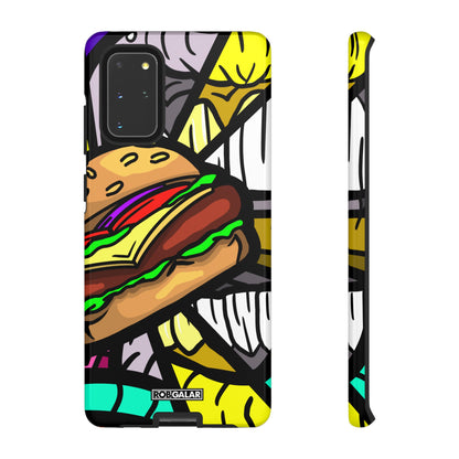 BITE MY BURGER Phone Cases