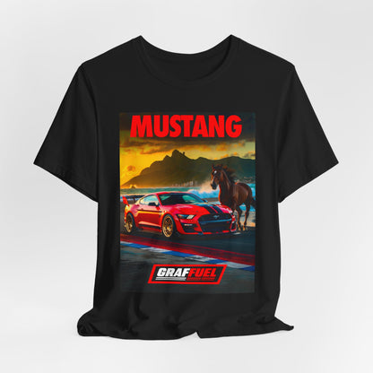 MUSTANG RED HORSE Shirt