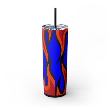 NOS FLAMES GRAFFUEL Vaso con Pajita 20oz