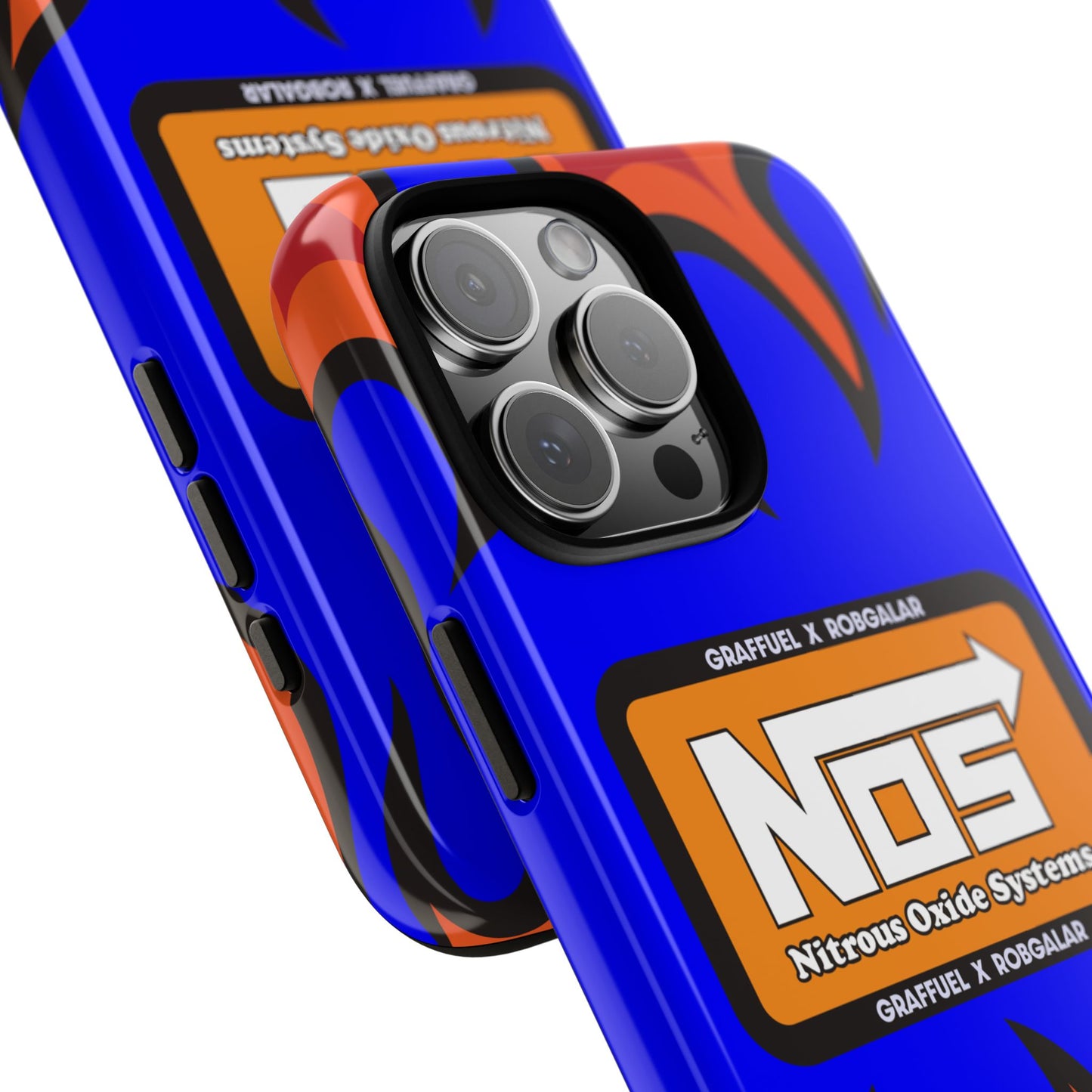 NOS FLAMES GRAFFUEL Phone Cases