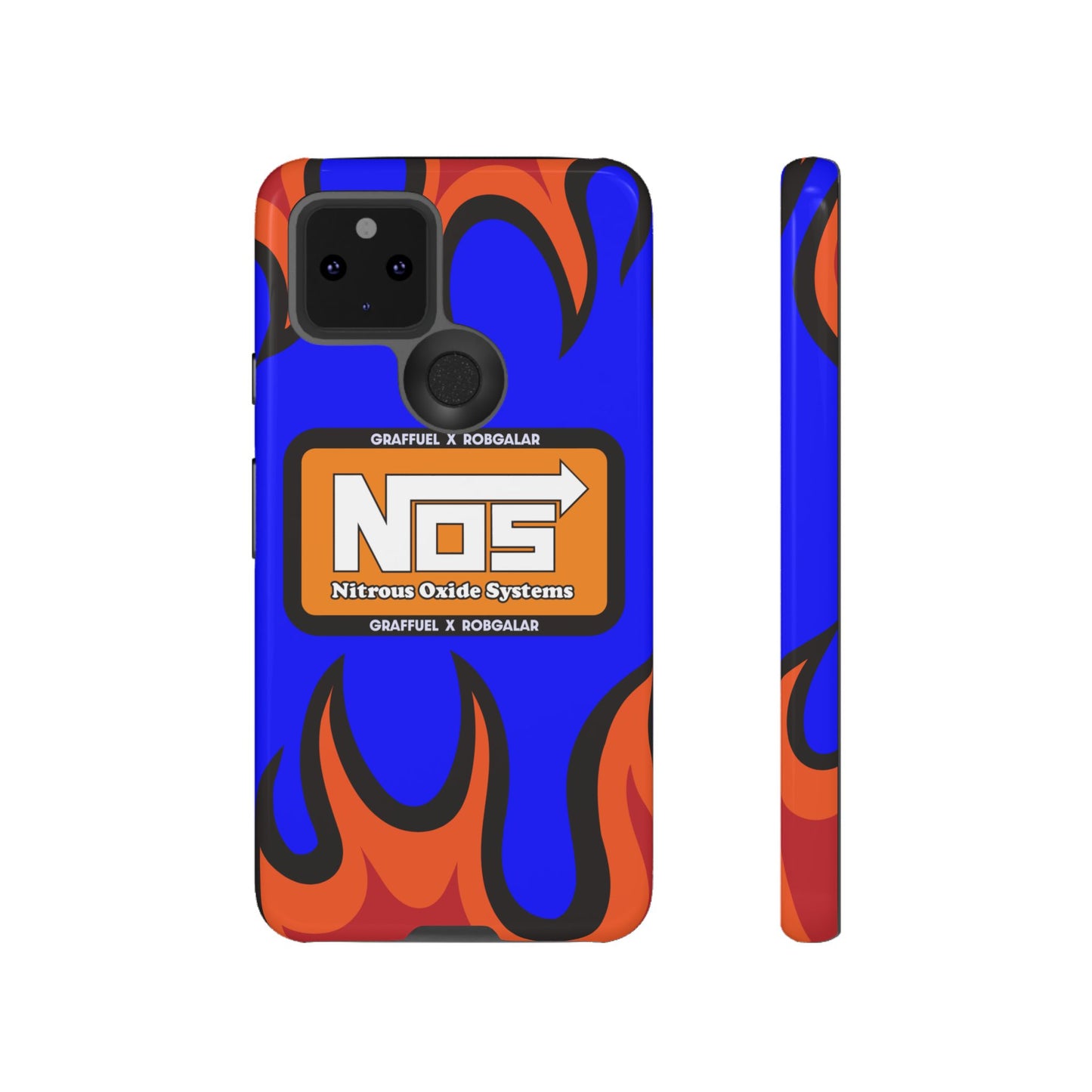 NOS FLAMES GRAFFUEL Phone Cases