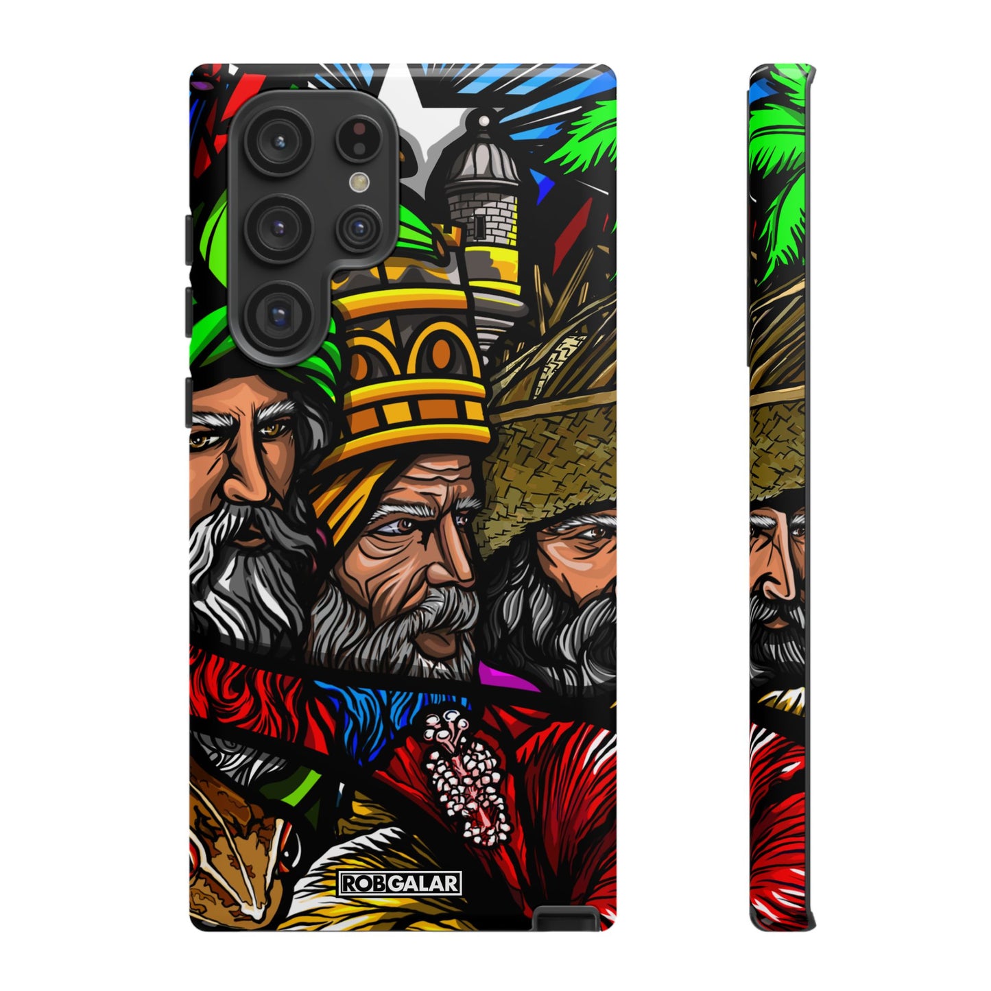 TRES SANTOS REYES Phone Cases