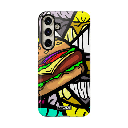 BITE MY BURGER Phone Cases