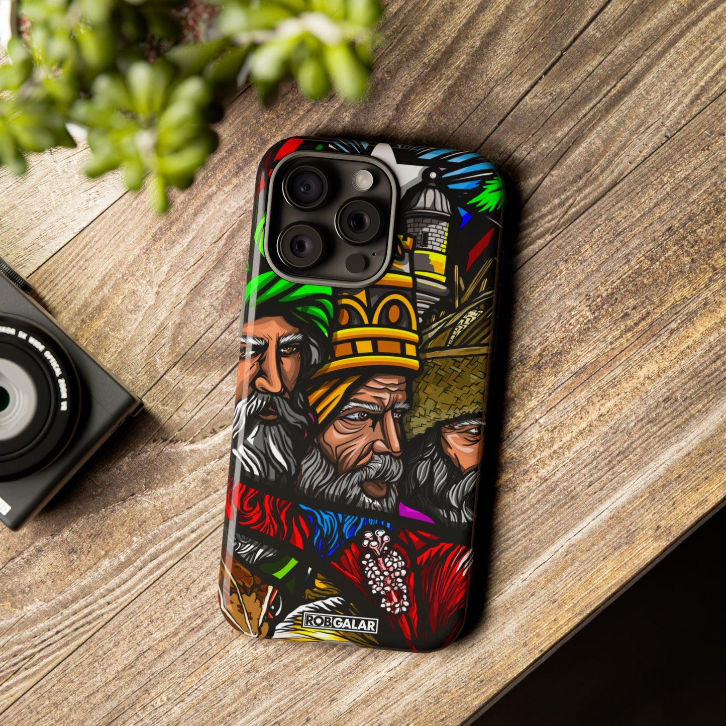 TRES SANTOS REYES Phone Cases