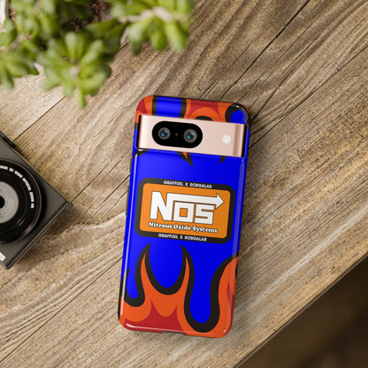 NOS FLAMES GRAFFUEL Phone Cases