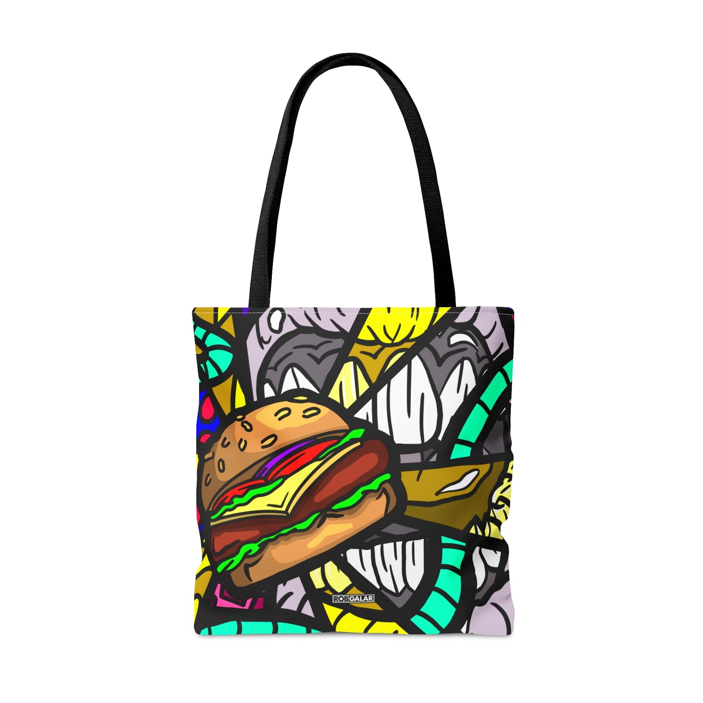 BITE MY BURGER Tote Bag