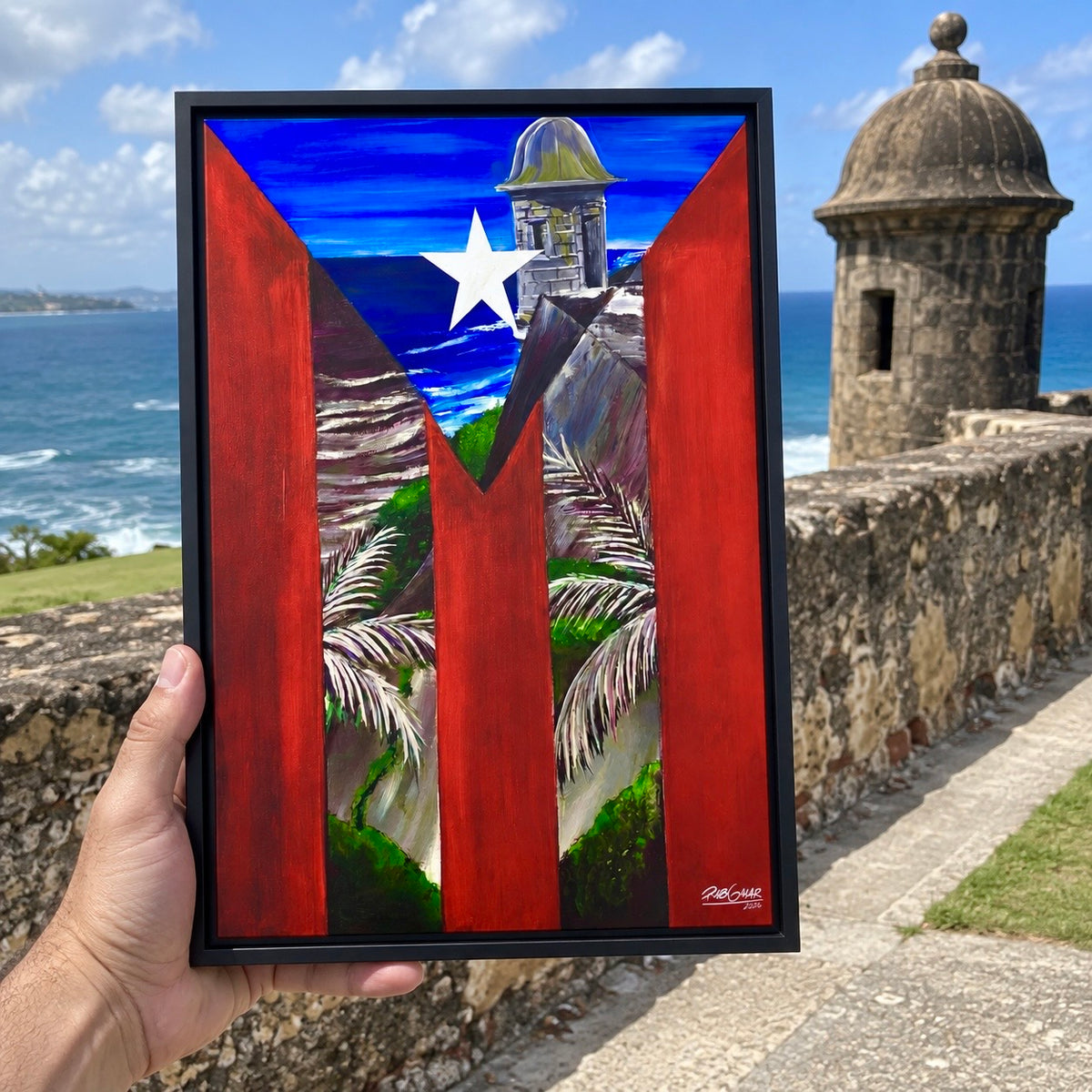 GARITA - Special Edition - Framed Canvas Art