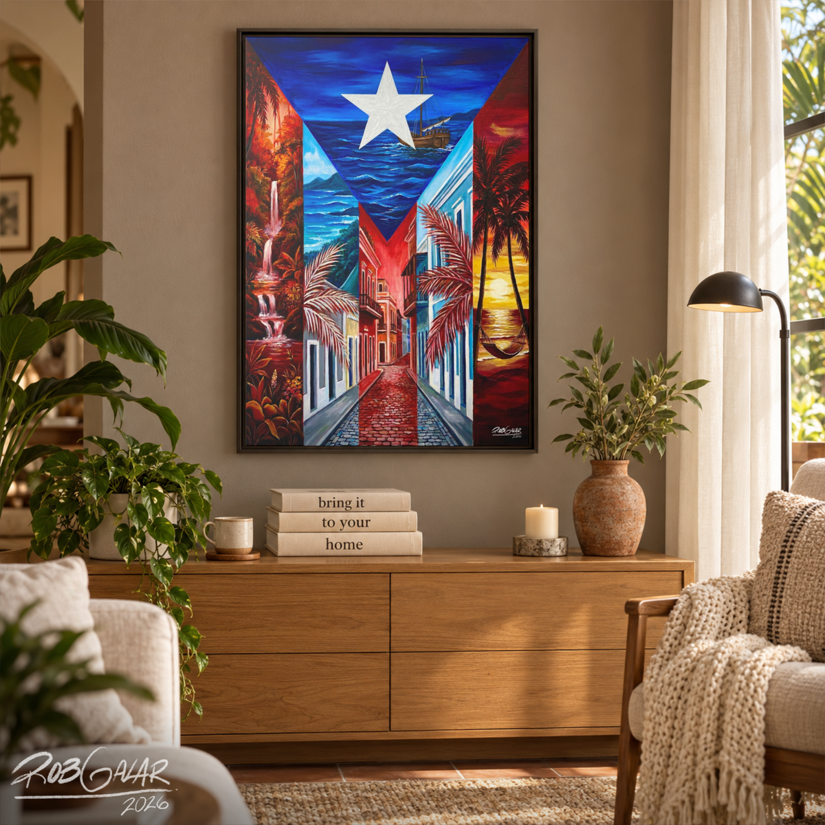 MY WAY TO HOME - LIMITED EDITION - Framed Canvas Art
