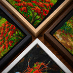 CAFÉ RICO - Framed Canvas Art