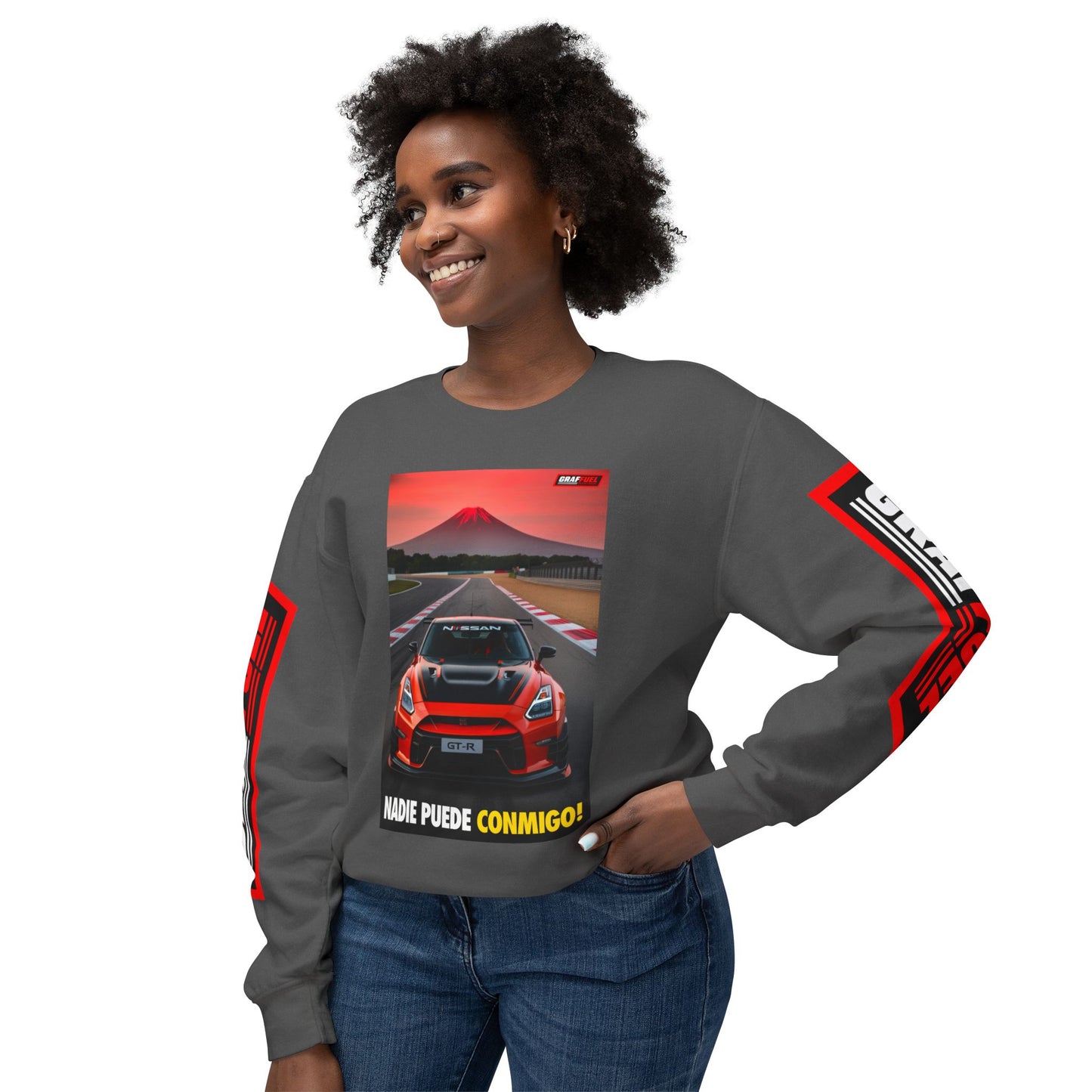 NADIE PUEDE CONMIGO GT-R Crewneck Sweatshirt