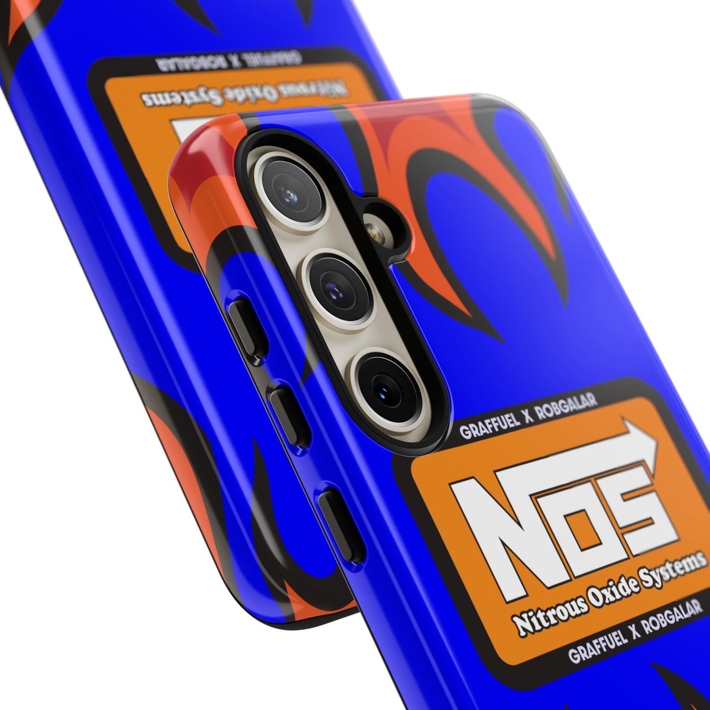 NOS FLAMES GRAFFUEL Phone Cases