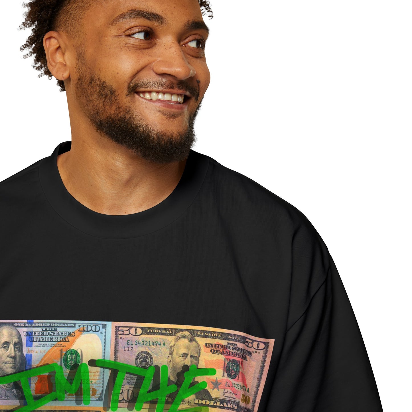 I'M THE MONEY MAKER! Oversize Tee