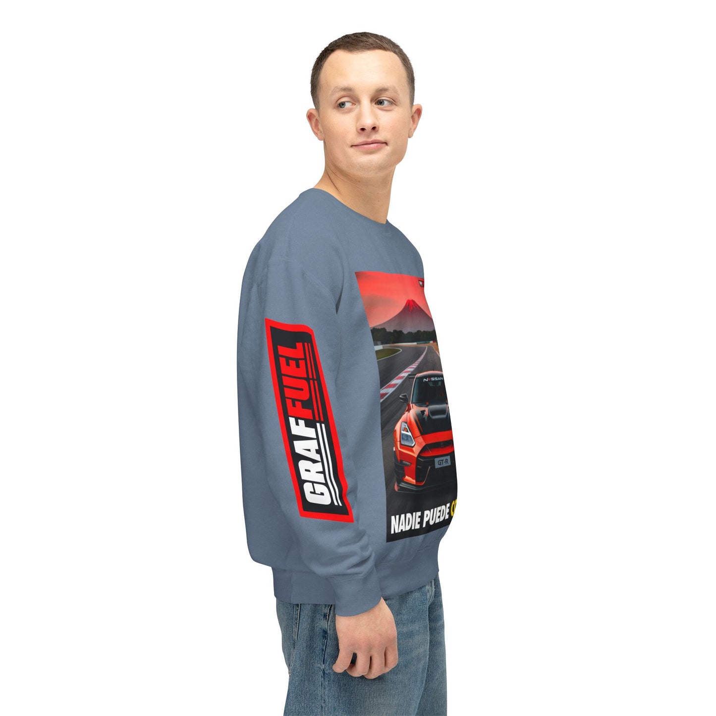 NADIE PUEDE CONMIGO GT-R Crewneck Sweatshirt