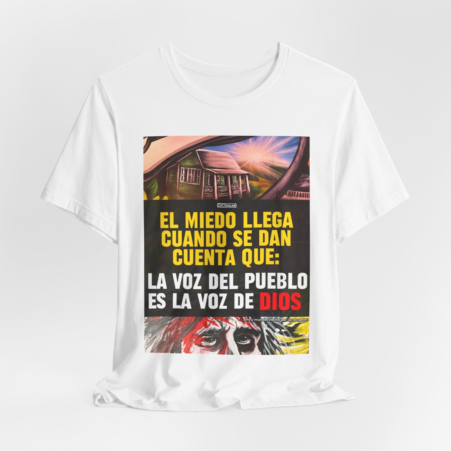 CON DIOS EL MIEDO ES REAL Shirt