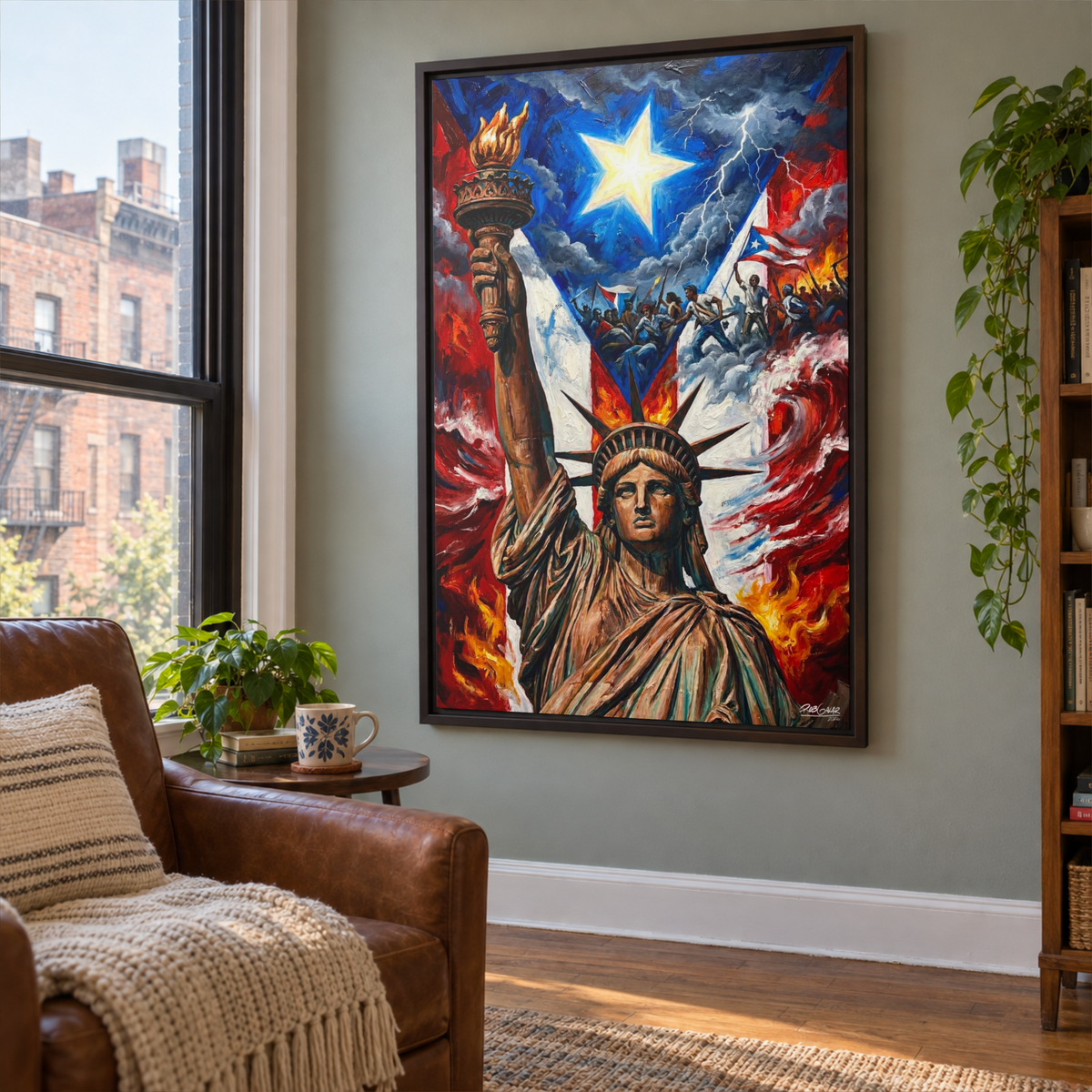 FREEDOM - LIMITED EDITION 0.6 - Framed Canvas Art