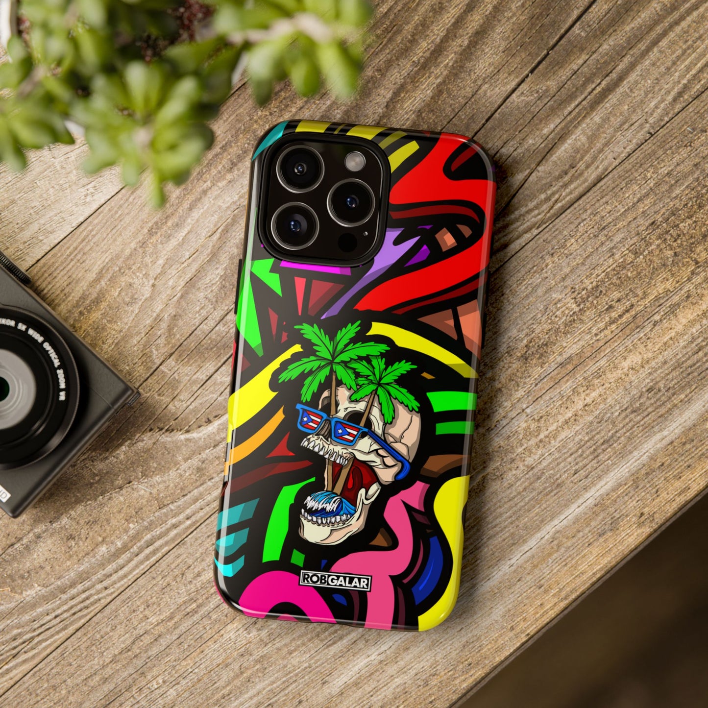 TROPI-SKELETON Phone Cases