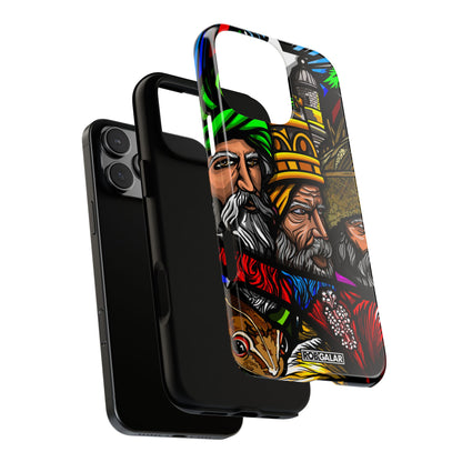 TRES SANTOS REYES Phone Cases