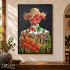 MIS RECUERDOS - Framed Canvas Art
