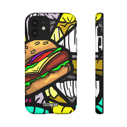 BITE MY BURGER Phone Cases