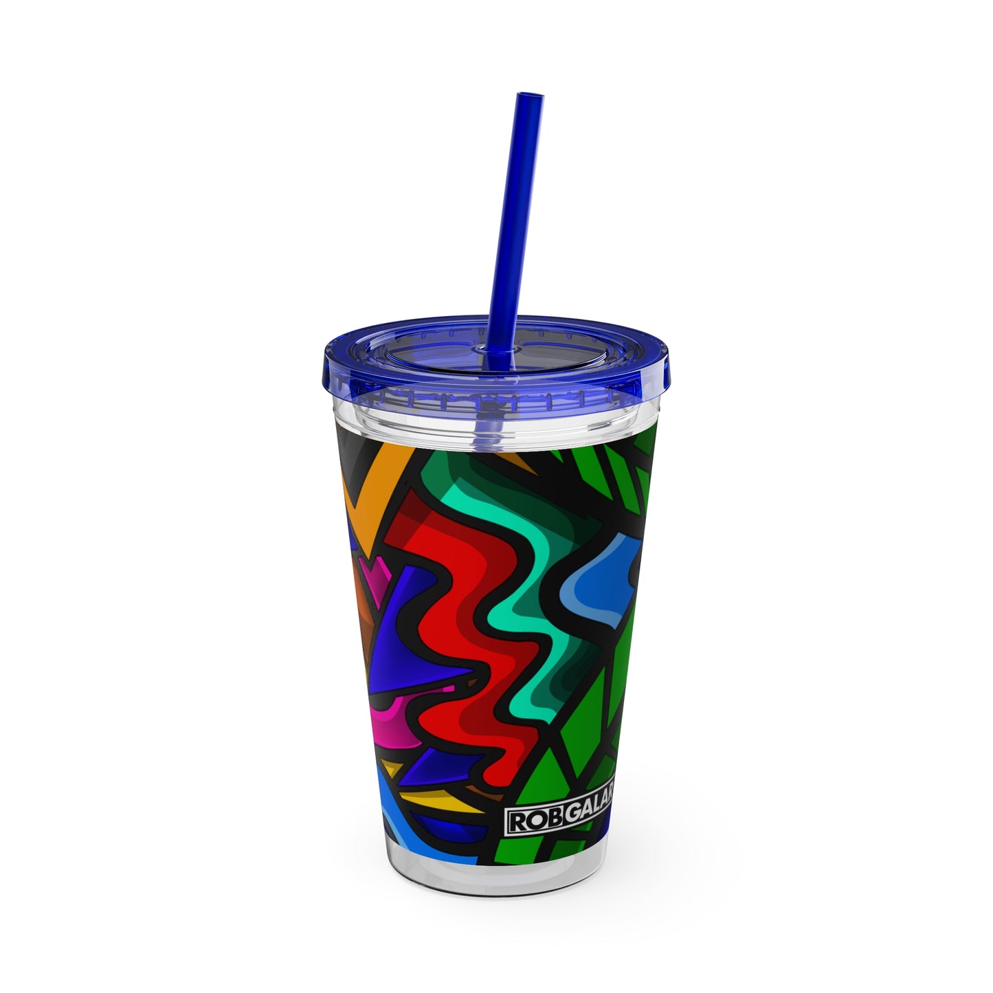 COLOR STYLUS SUNSPLASH Tumbler with Straw